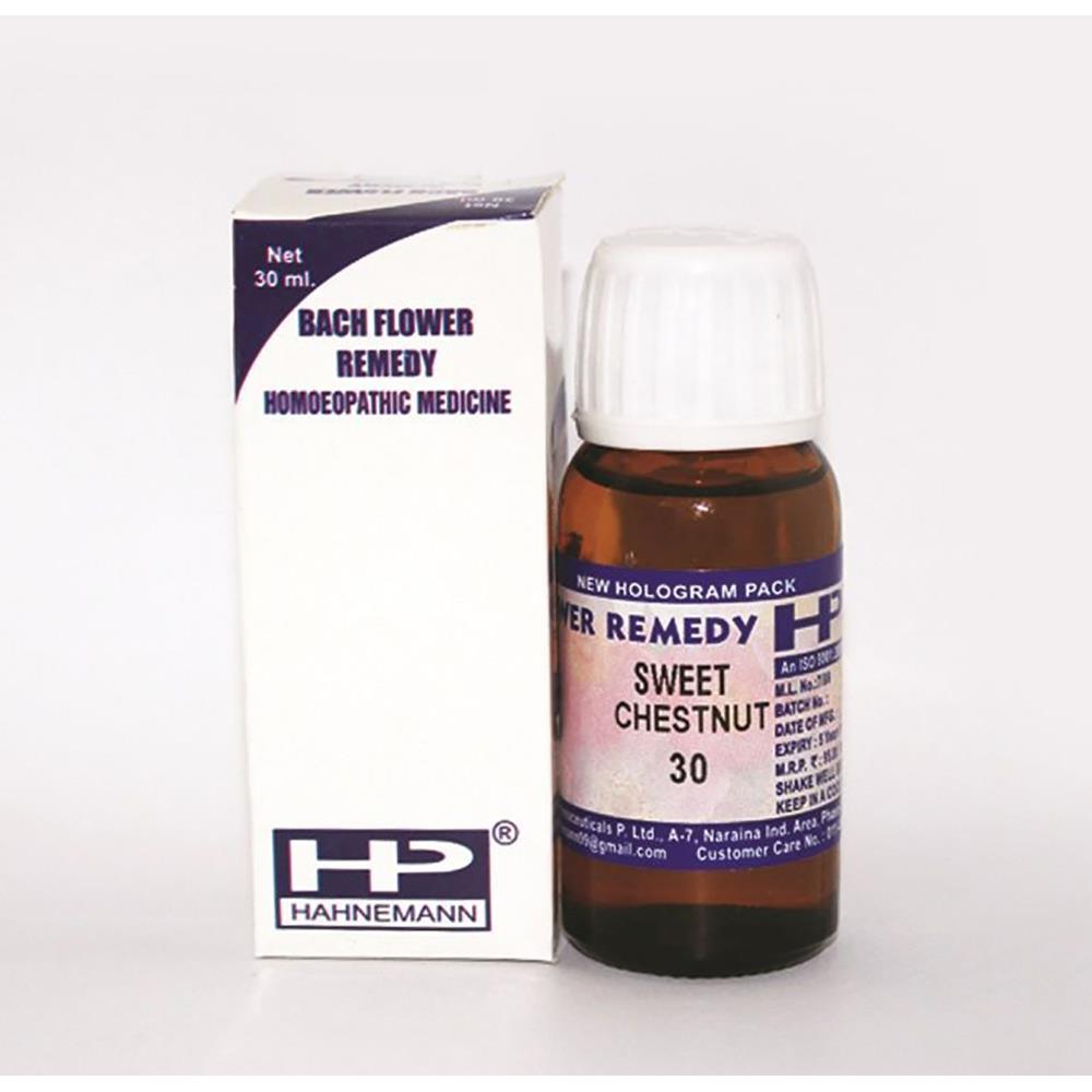 Hahnemann Bach Flower Remedy Sweet Chestnut (30ml)