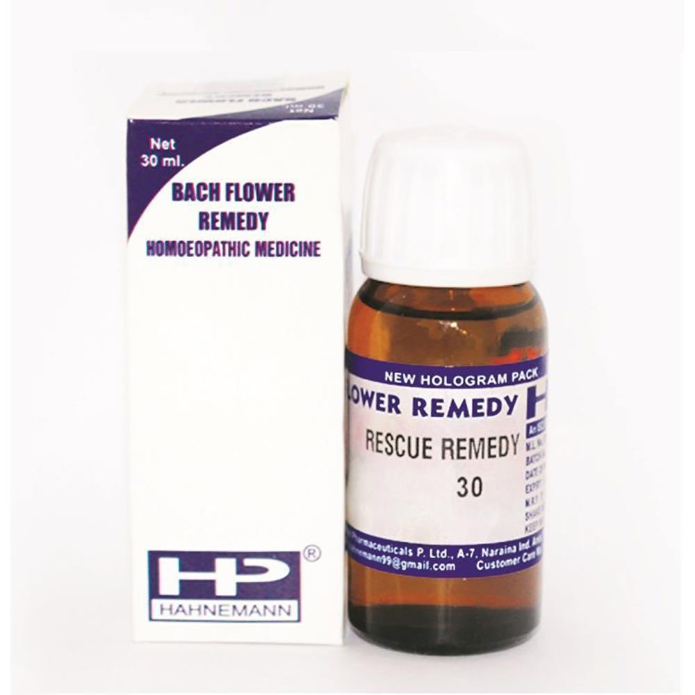 Hahnemann Bach Flower Remedy Rescue Remedy (30ml)