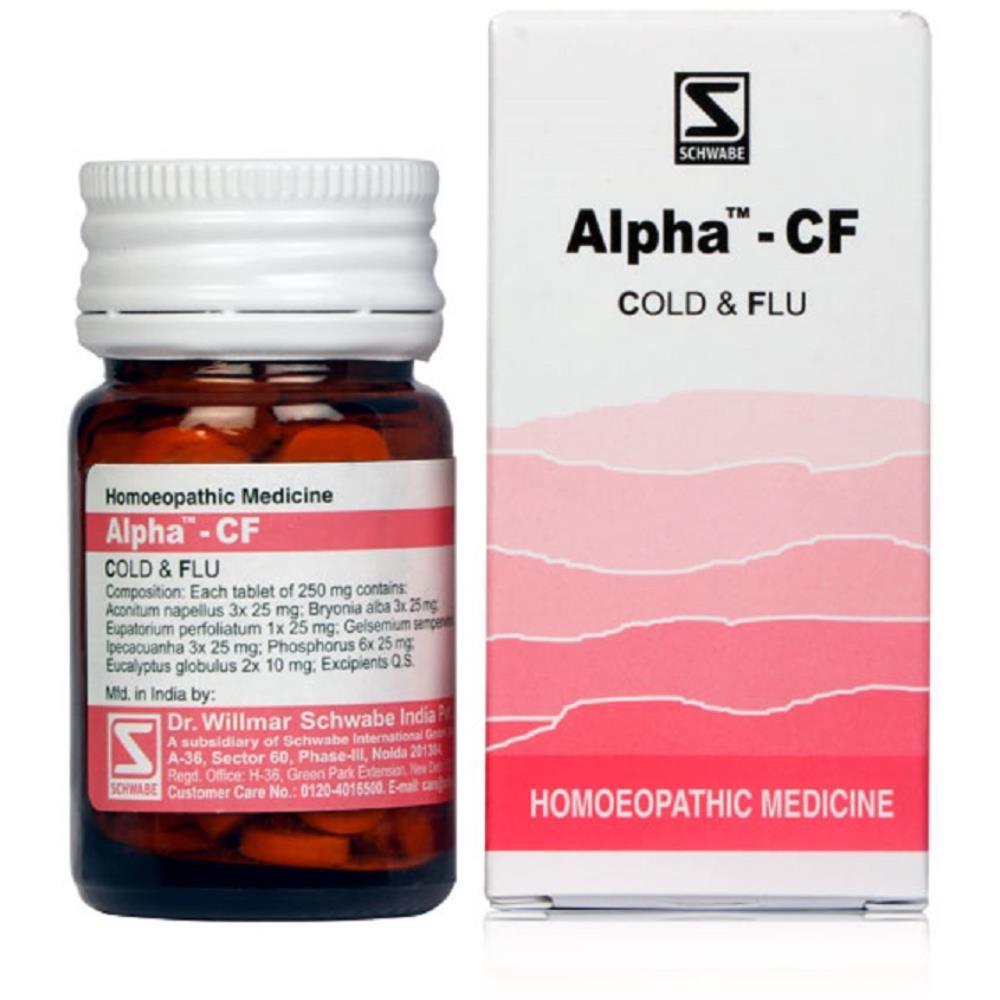 Willmar Schwabe India Alpha CF (Cold And Flu) (20g)