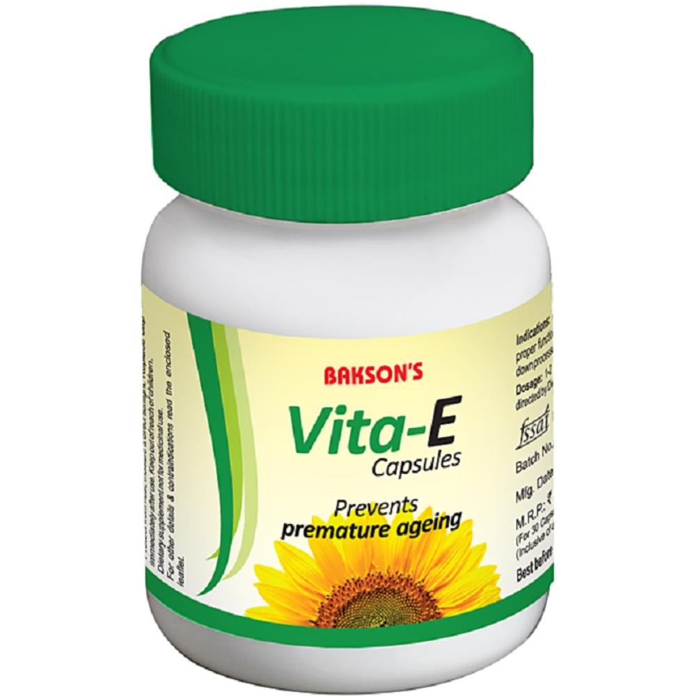 Bakson Vitamin E  (30caps)