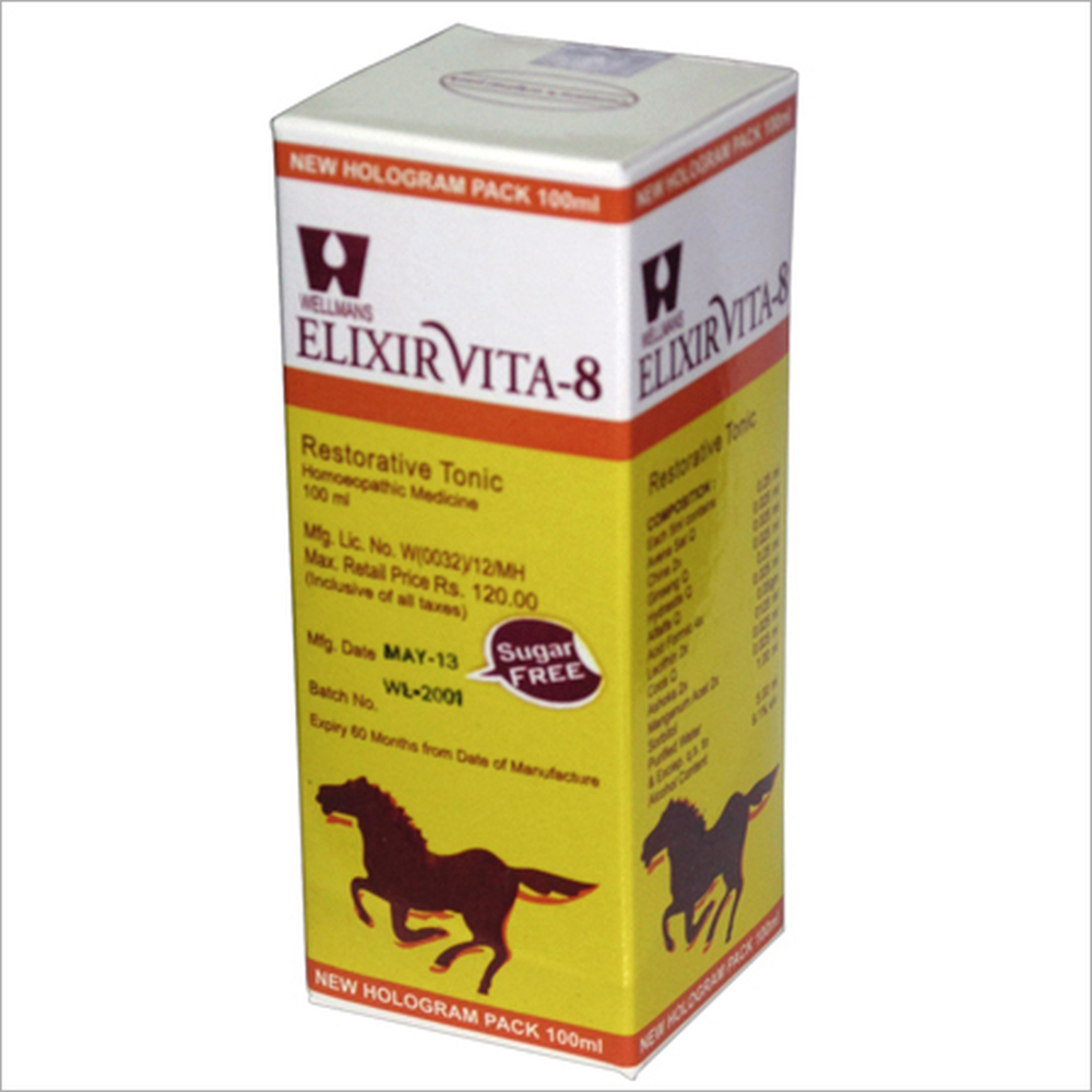 Dr. Wellmans Elixir Vita 8 Syrup (200ml)