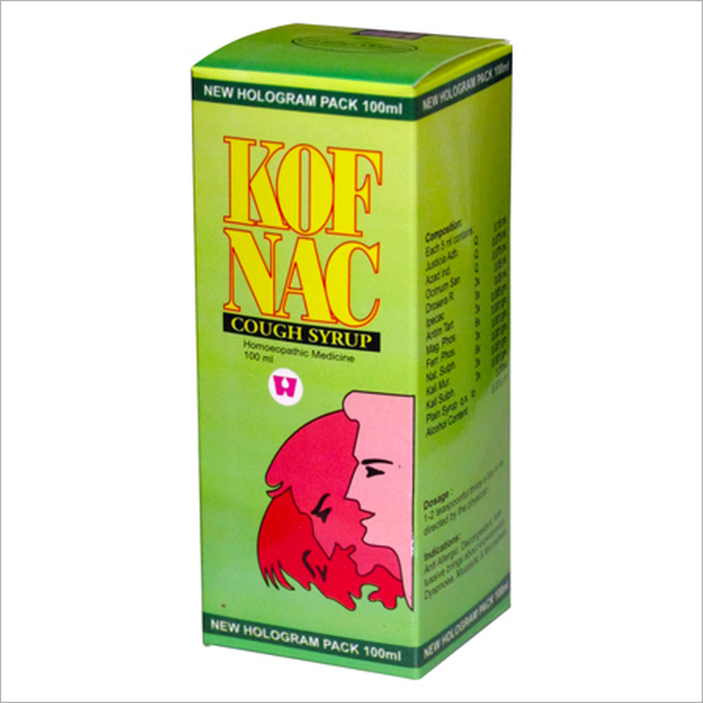 Dr. Wellmans Kof Nac Syrup (100ml)