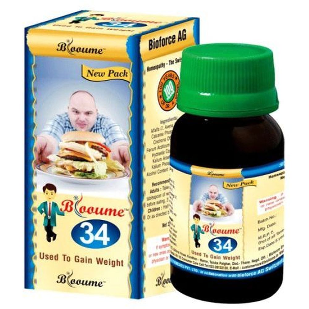 Bioforce Blooume 34 (Weightosan) Drops (30ml)