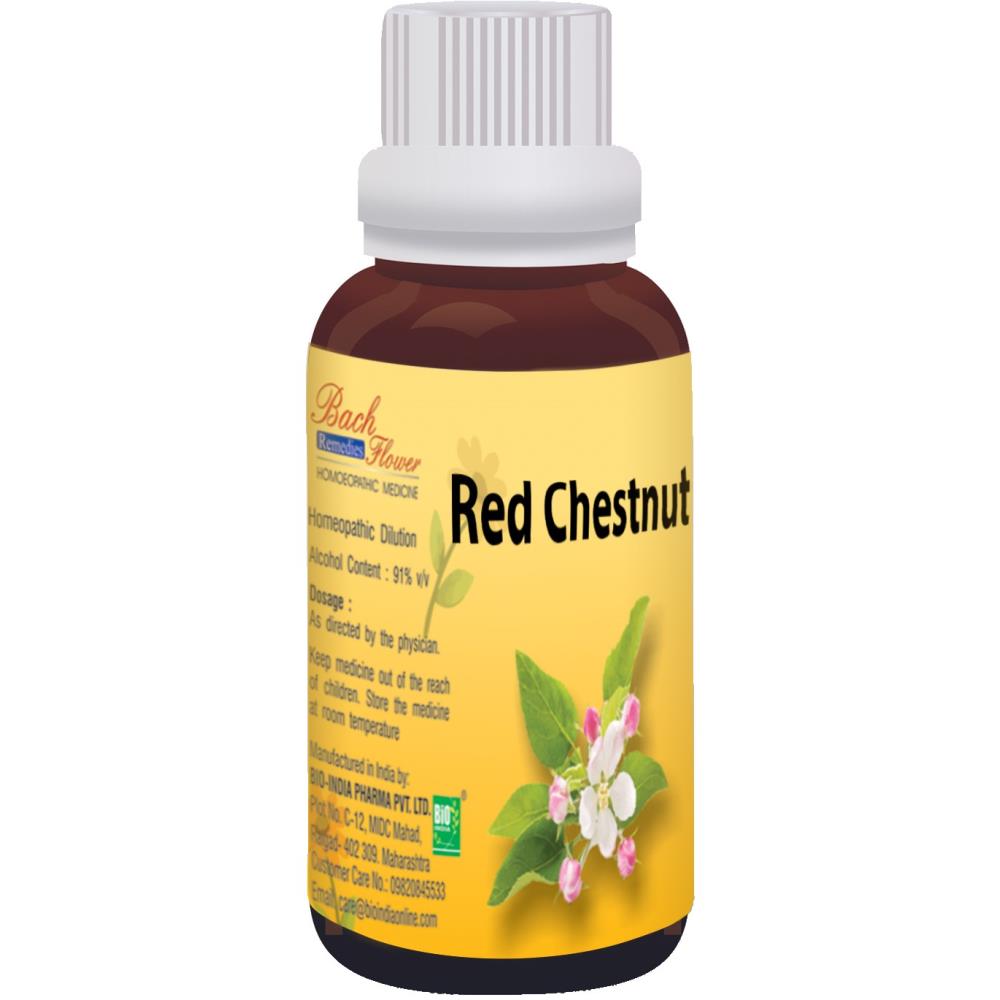 Bio India Bach Flower Red Chestnut (30ml)