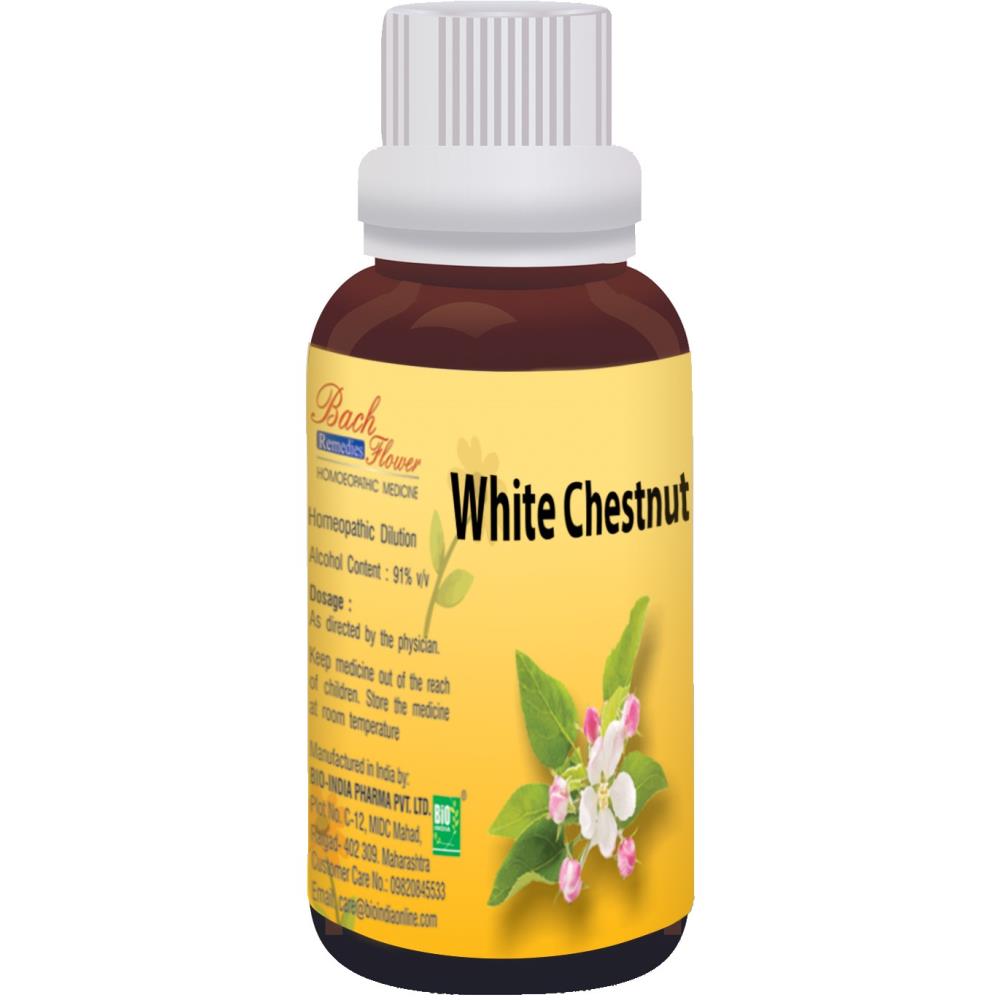 Bio India Bach Flower White Chestnut (100ml)