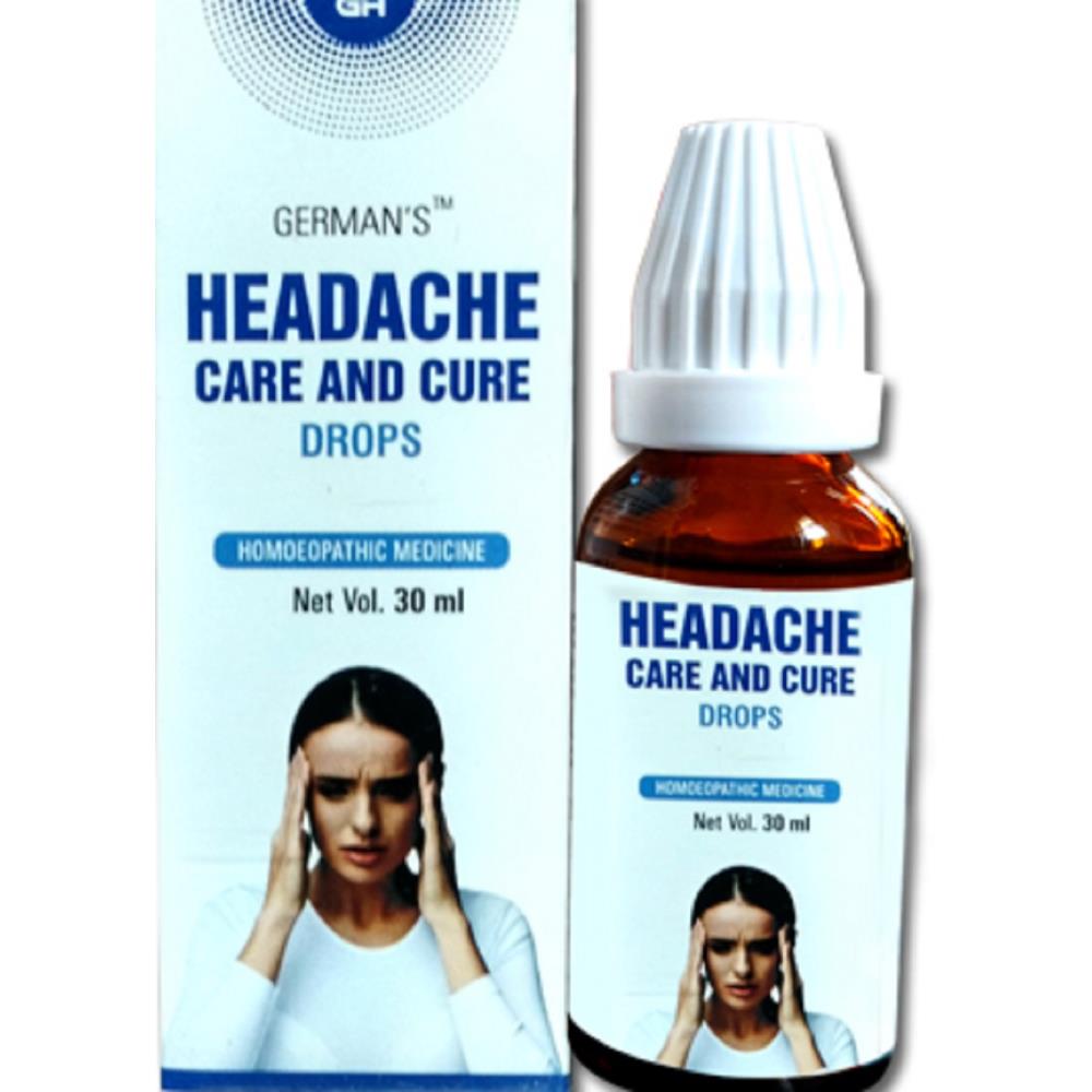 German Homeo Care & Cure Headache Drops (30ml)