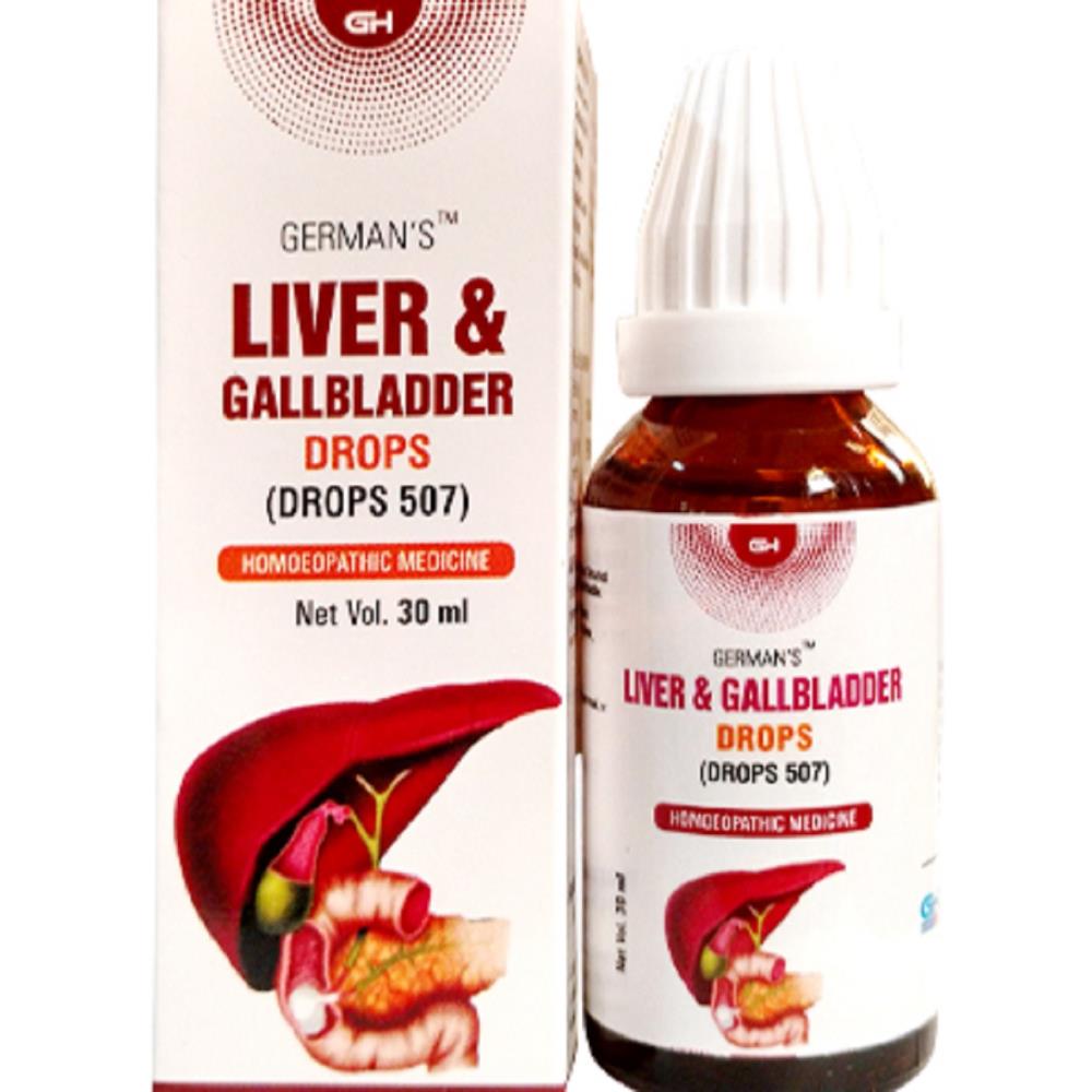 German Homeo Care & Cure Liver & Gall Drops 507 (30ml)