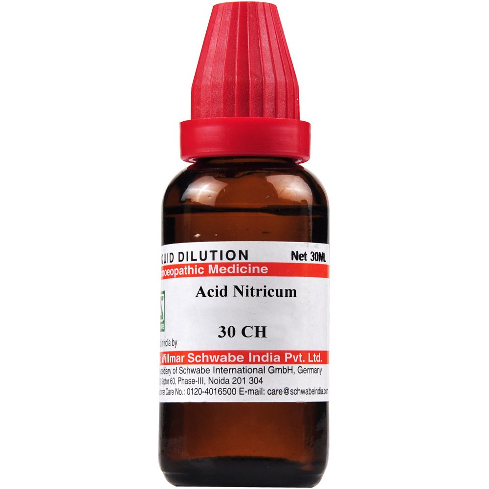 Willmar Schwabe India Acid Nitricum 30 CH (30ml)