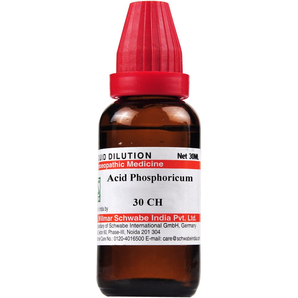 Willmar Schwabe India Acid Phosphoricum 30 CH (30ml)