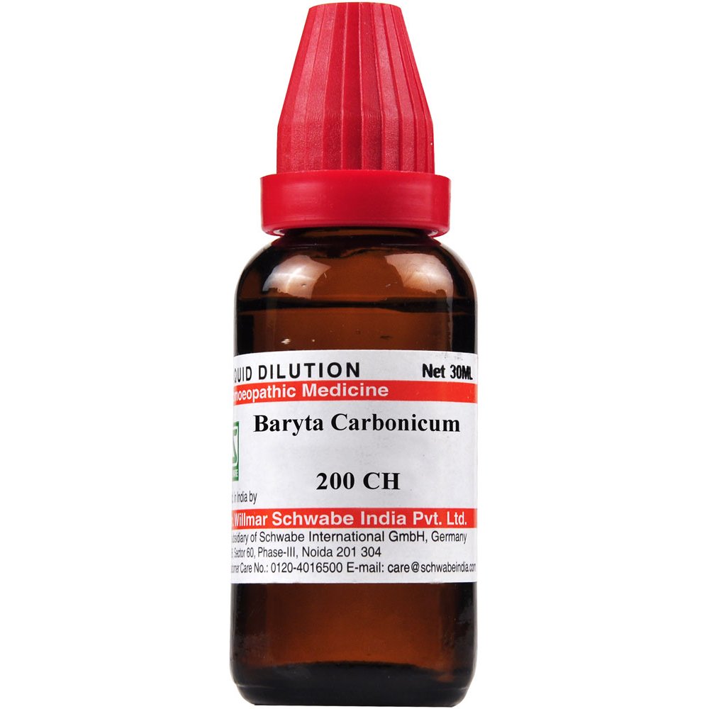 Willmar Schwabe India Baryta Carbonicum 200 CH (30ml)