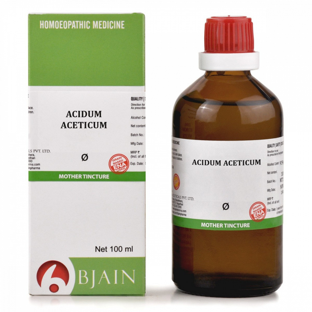 B Jain Acidum Aceticum 1X (Q) (100ml)
