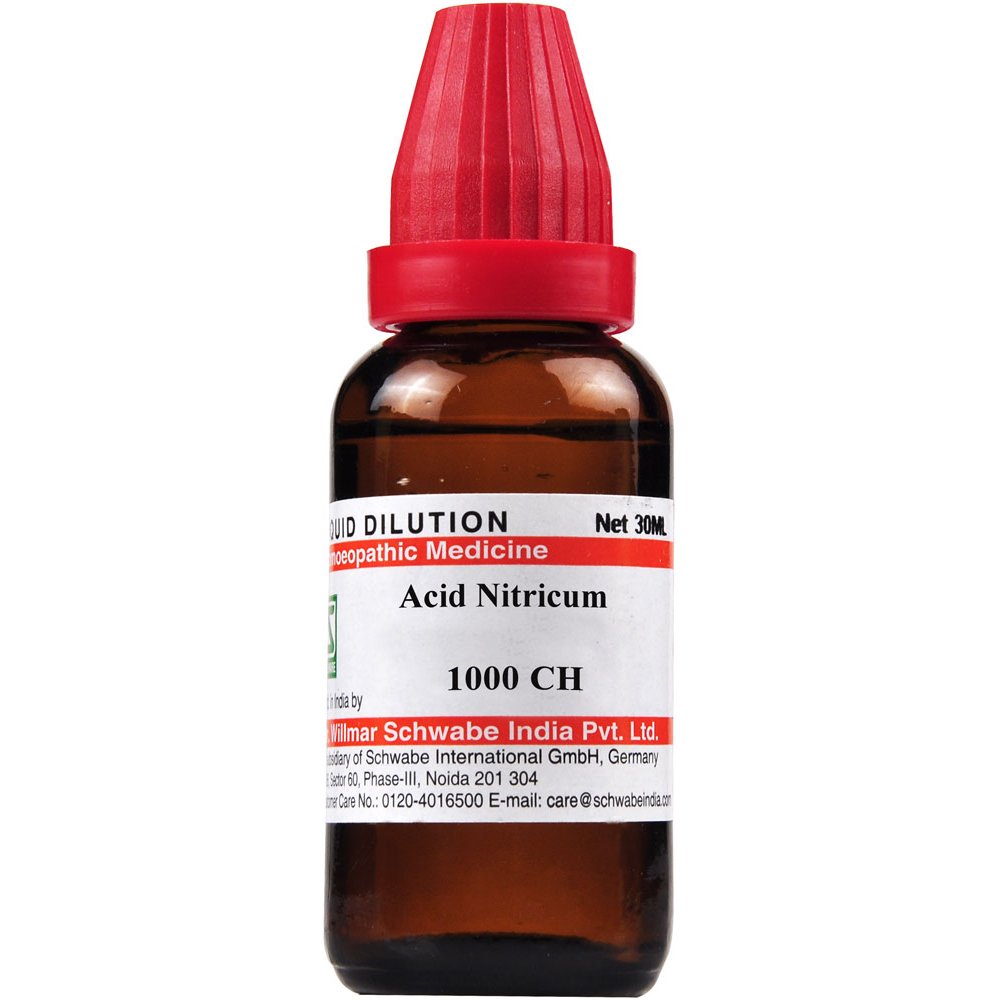 Willmar Schwabe India Acid Nitricum 1000 CH (30ml)