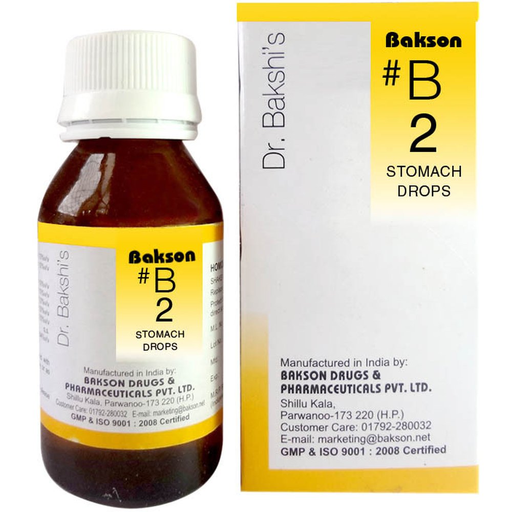 Bakson B2 Stomach Drops (30ml)