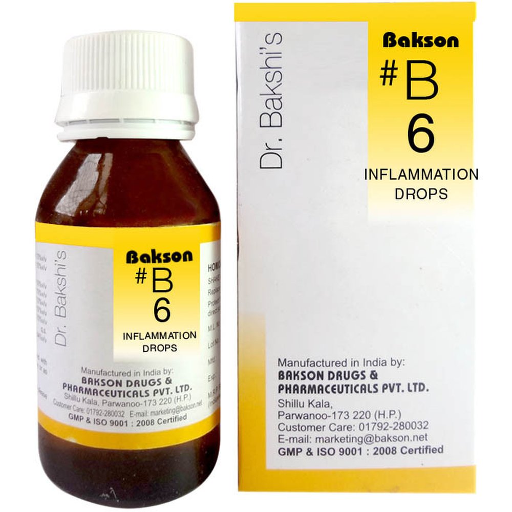 Bakson B6 Inflammation Drops (30ml)