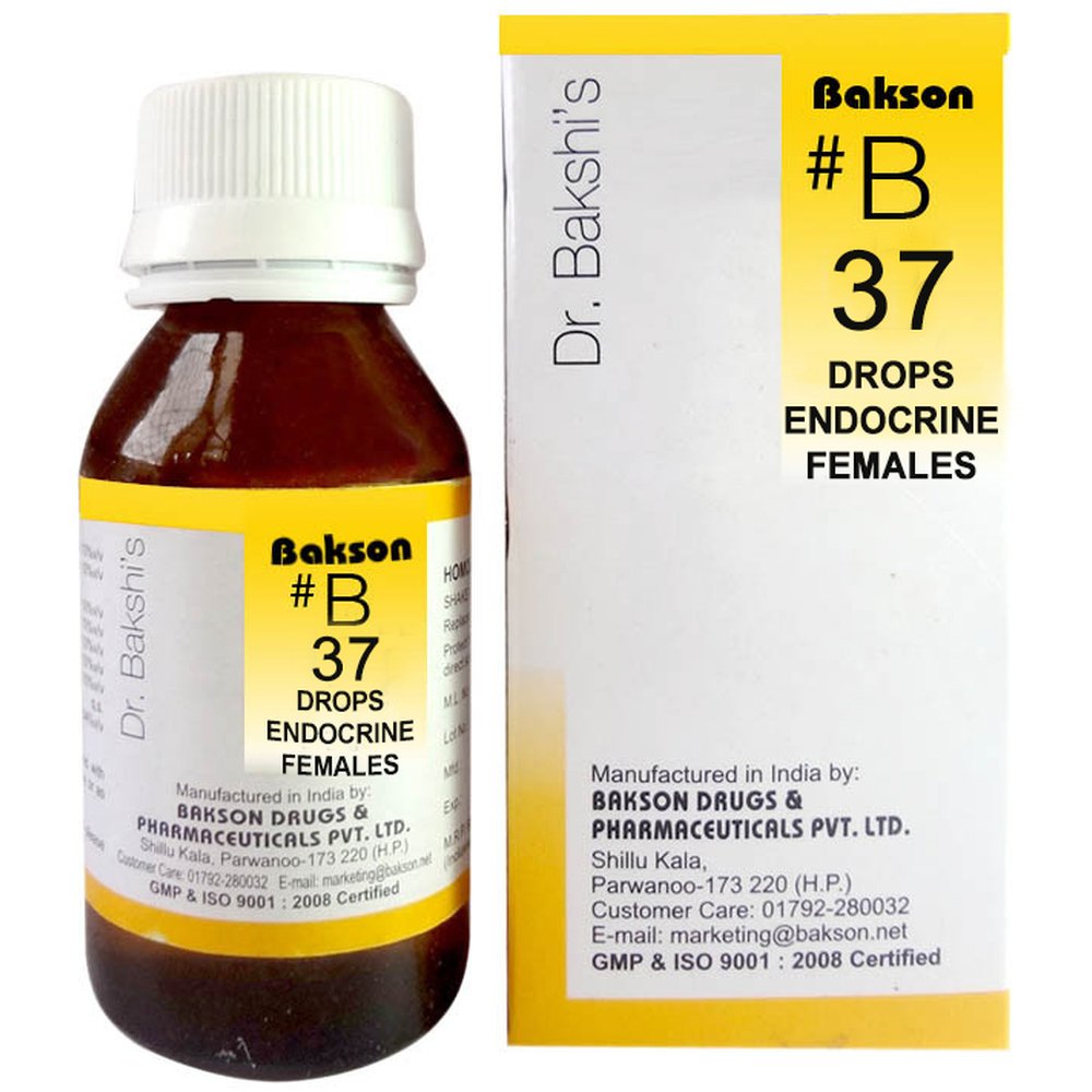 Bakson B37 Endocrine Drops (Female) (30ml)