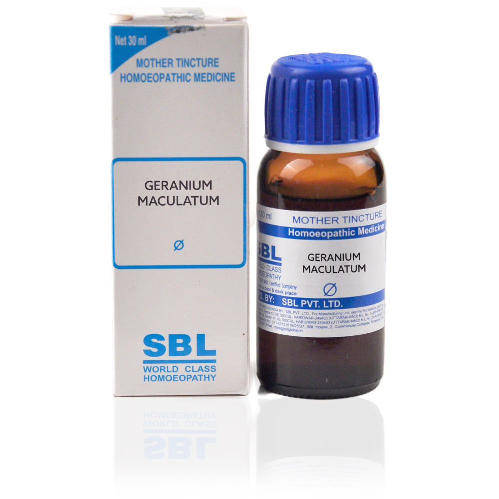 SBL Geranium Maculatum 1X (Q) (30ml)