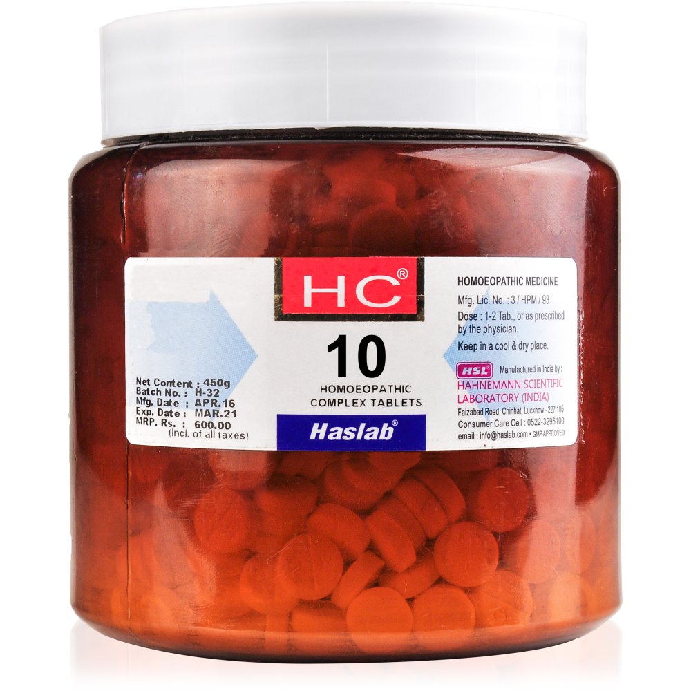 Haslab HC 10 (Lecithin Complex) (550g)