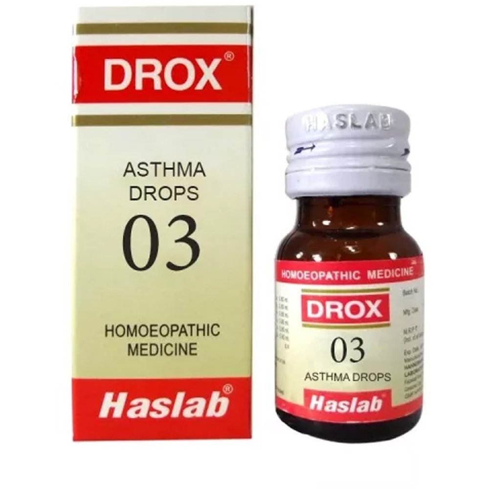 Haslab DROX 3 (Asthma Drops - Asthma) (30ml)