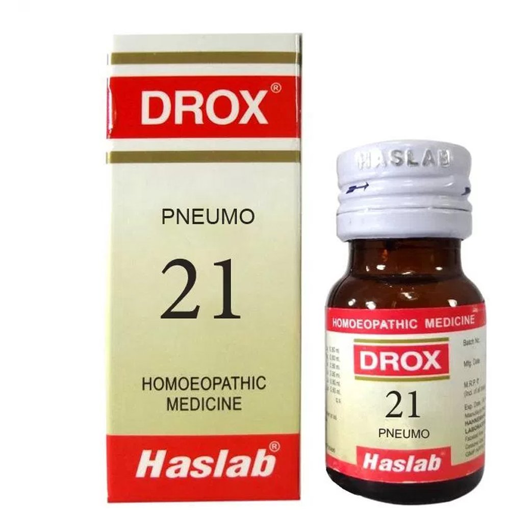 Haslab DROX 21 (Pneumo Drops - Pneumonia) (30ml)