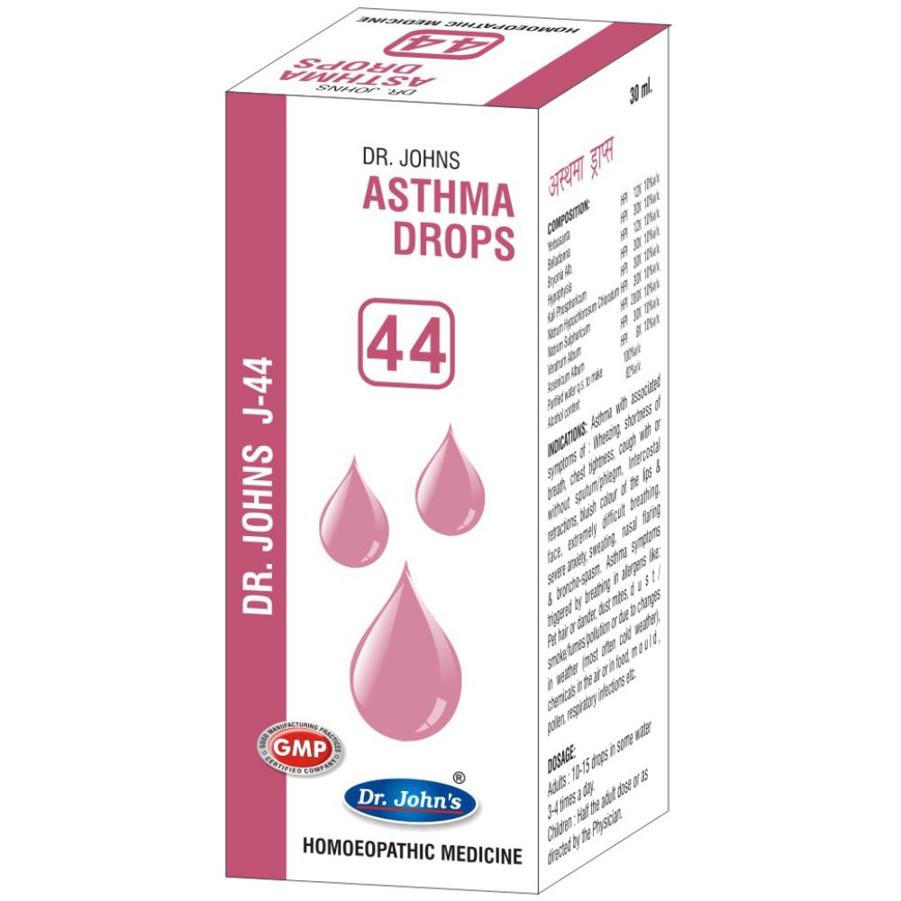 Dr John J 44 Asthma Drops (30ml)