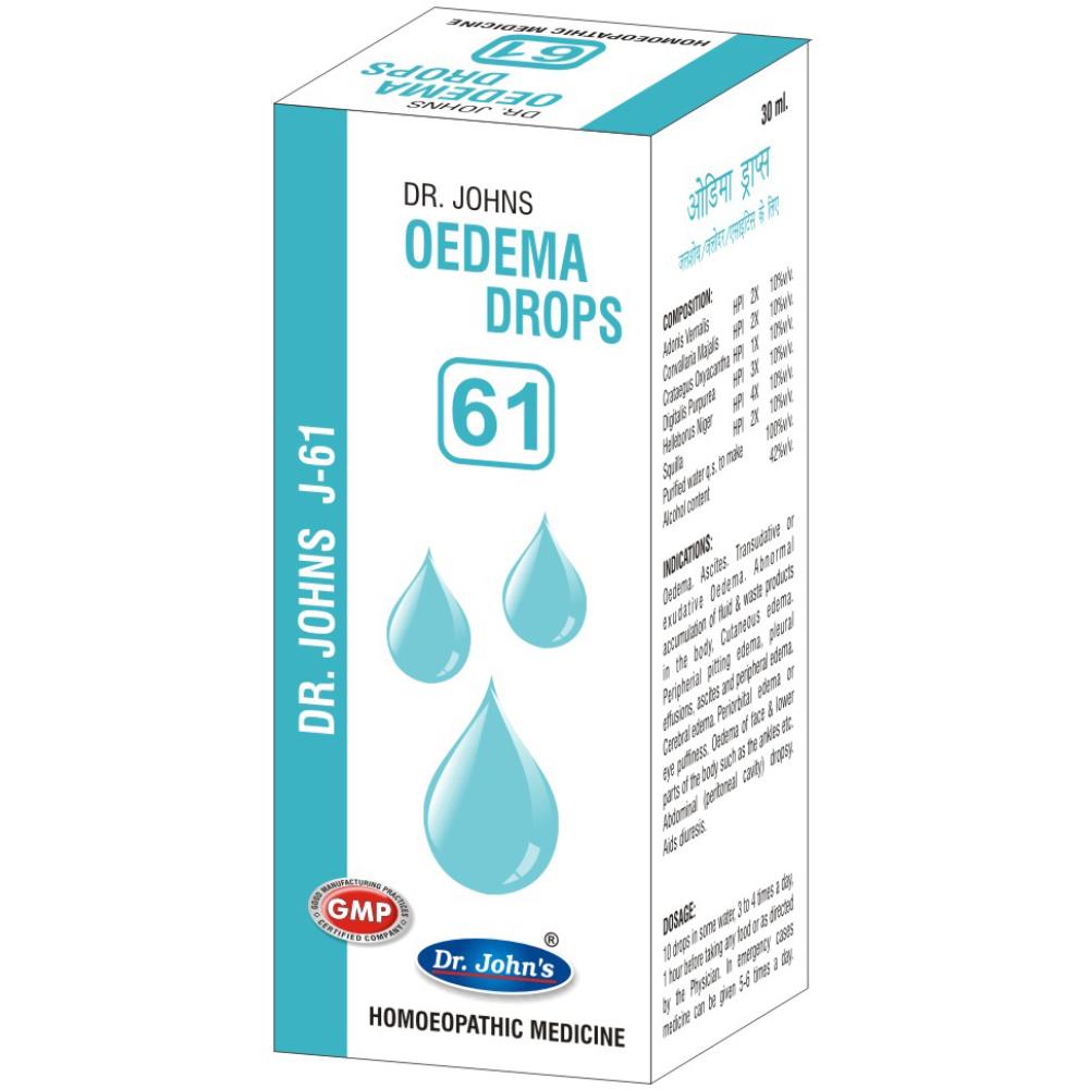 Dr John J 61 Oedema Drops (30ml)