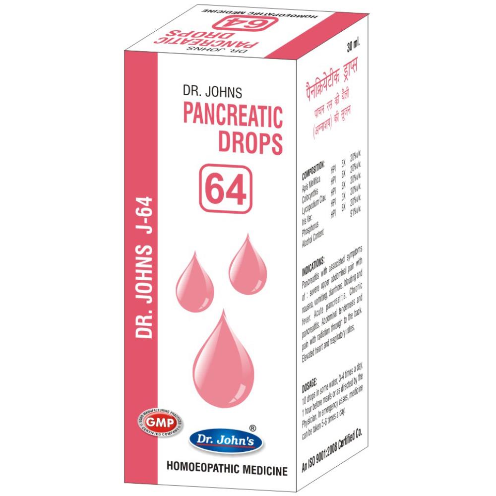 Dr John J 64 Pancreatic Drops (30ml)