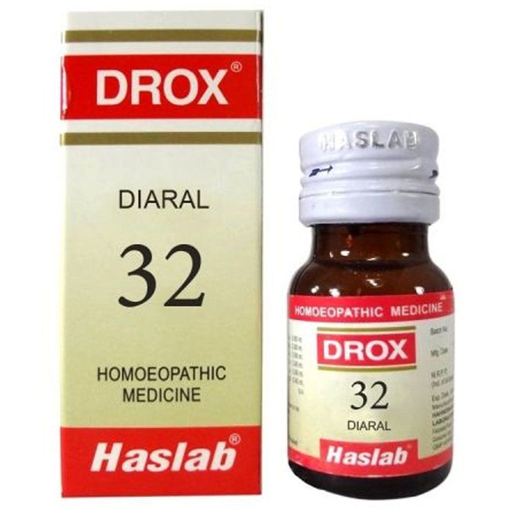 Haslab DROX 32 (Diaral Drops - Diarrhoea) (30ml)