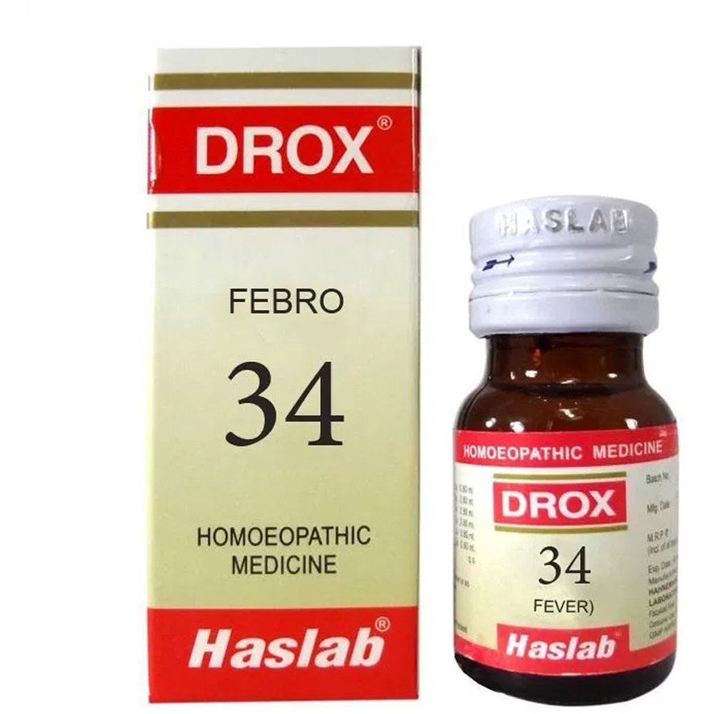 Haslab DROX 34 (Febro Drops - Fever) (30ml)