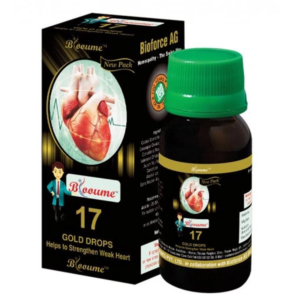 Bioforce Blooume 17 Heart Care Gold Drops (30ml)