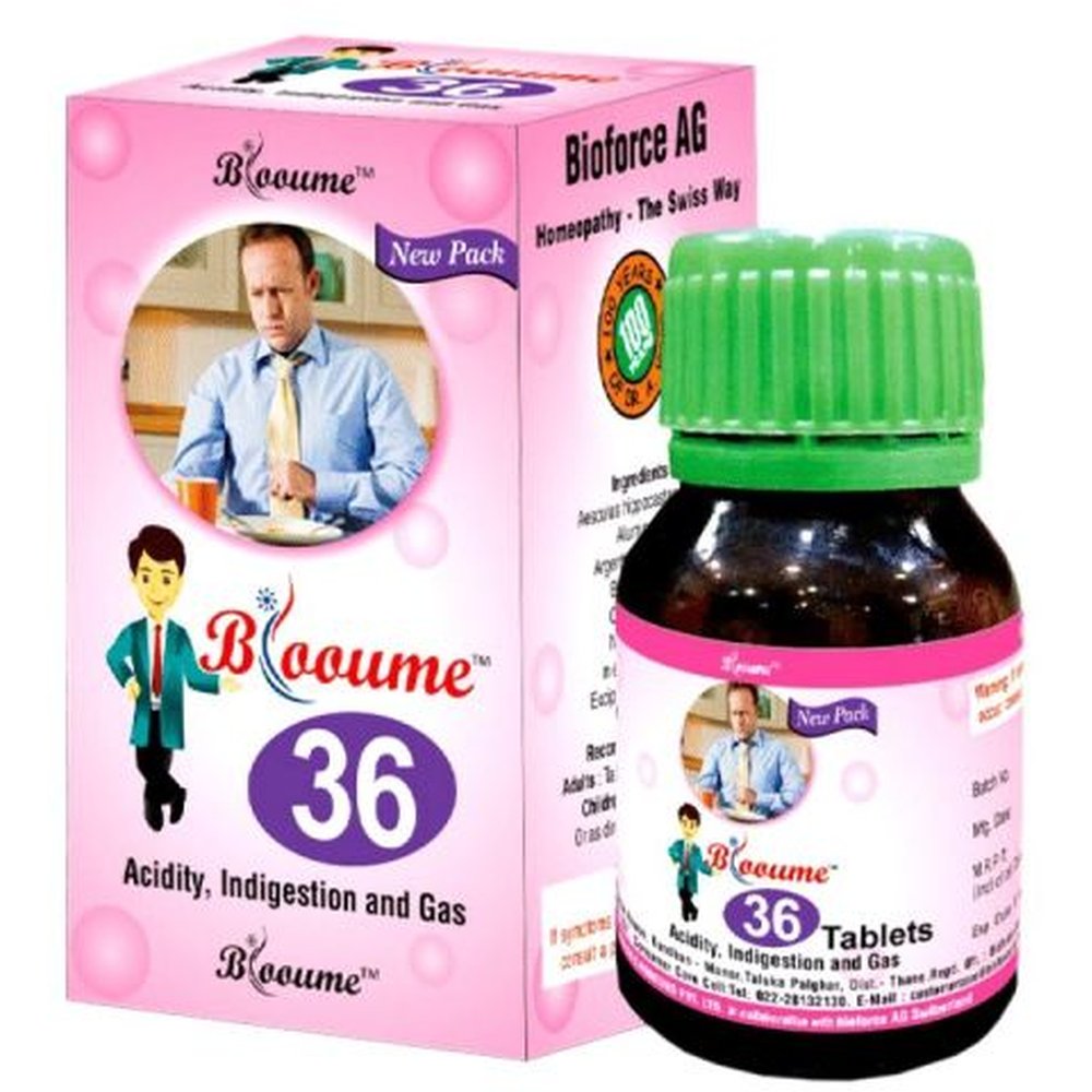 Bioforce Blooume 36 Gastronol Tablets (30g)