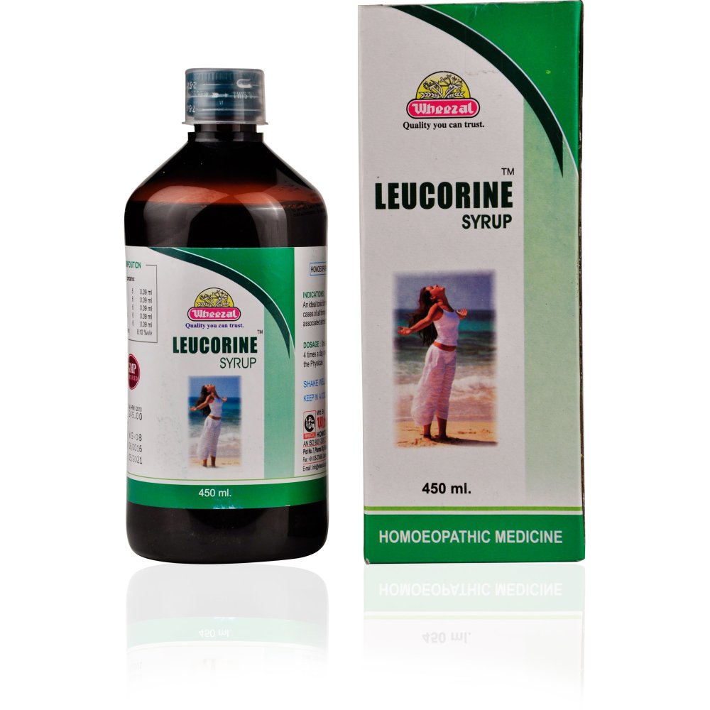 Wheezal Leucorine Syrup (450ml)