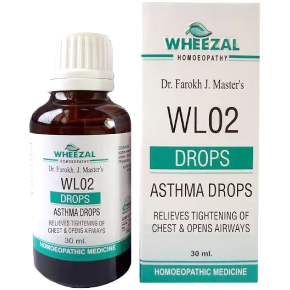 Wheezal WL-2 Asthma Drops (30ml)