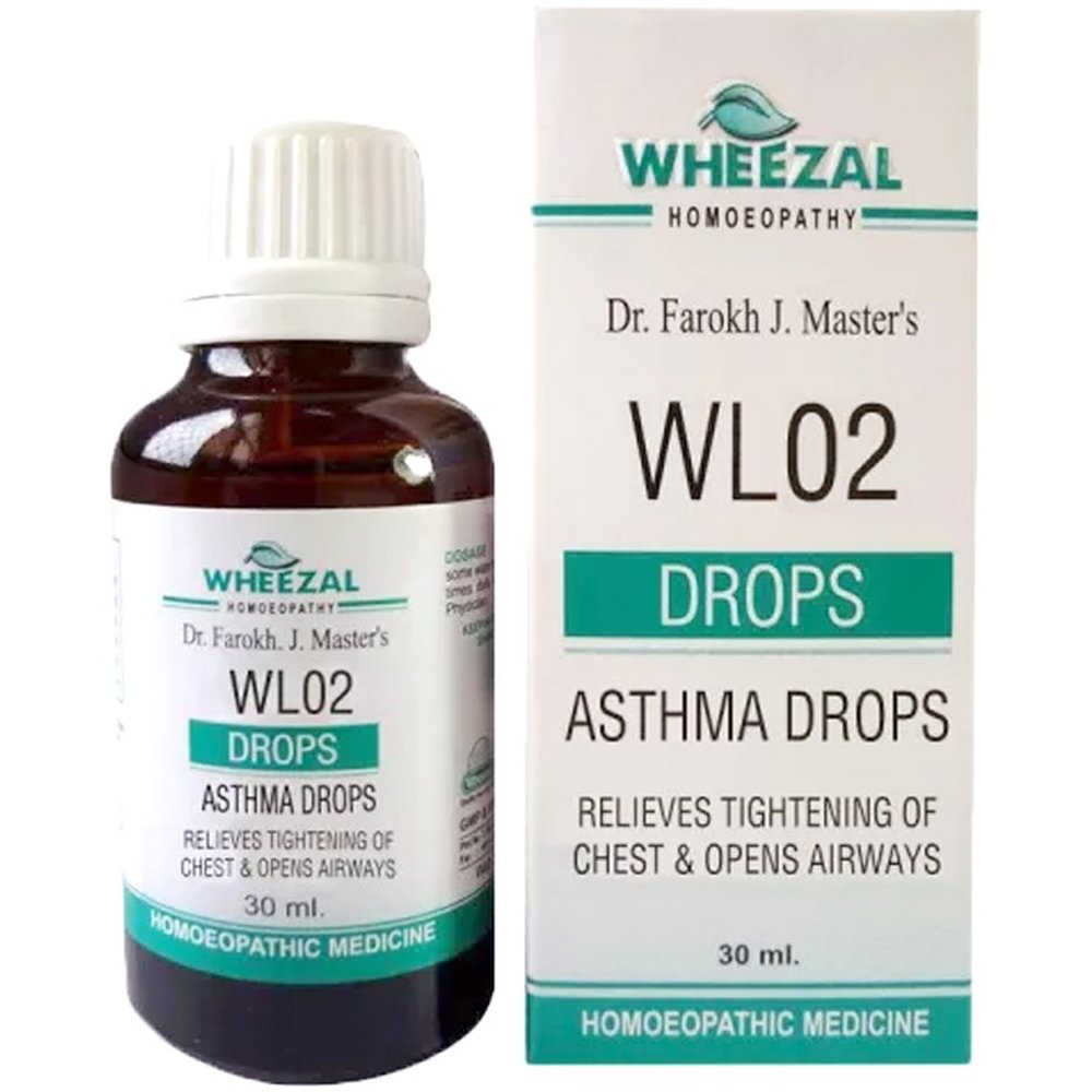 Wheezal WL-2 Asthma Drops (30ml) Wheezal WL-2 Asthma Drops (30ml)