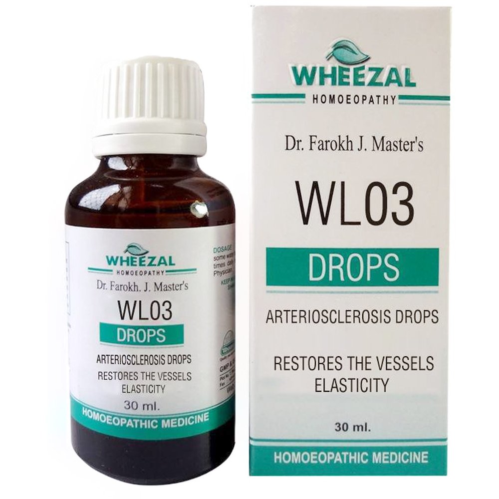 Wheezal WL-3 Arteriosclerosis Drops (30ml)