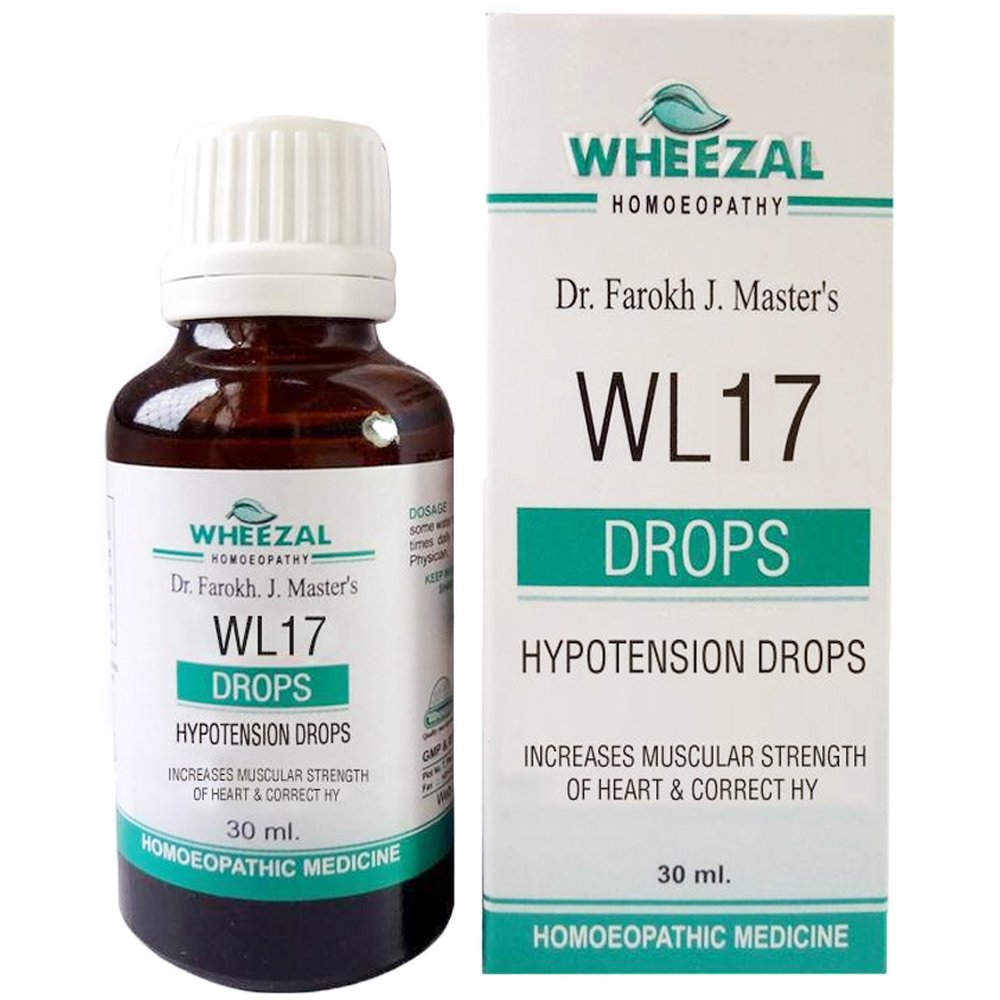 Wheezal WL-17 Hypotension Drops (30ml)