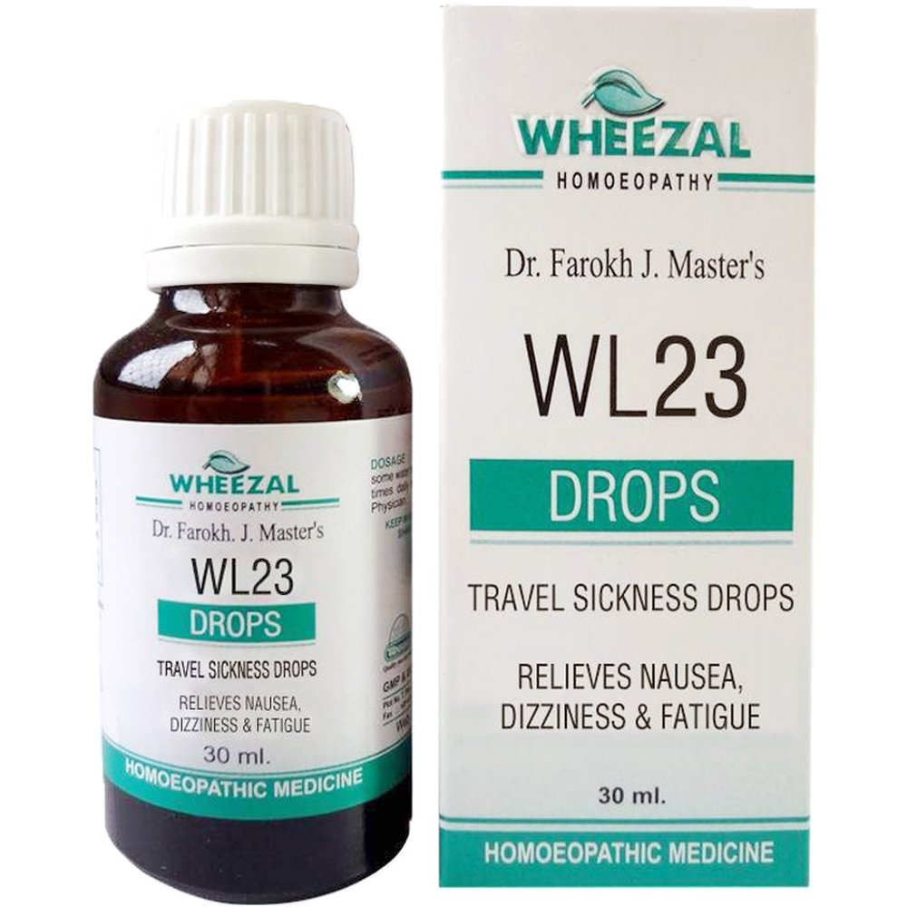 Wheezal WL-23 Travel Sickness Drops (30ml)