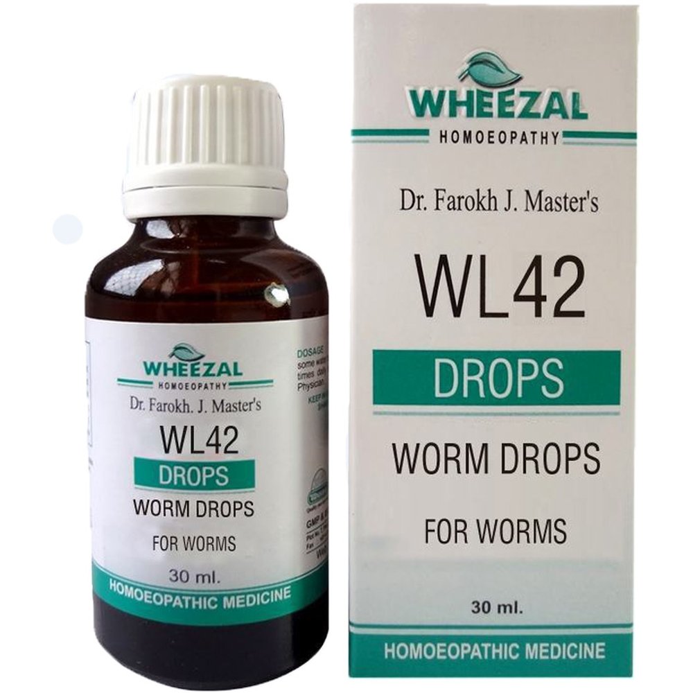 Wheezal WL-42 Worms Drops (30ml)