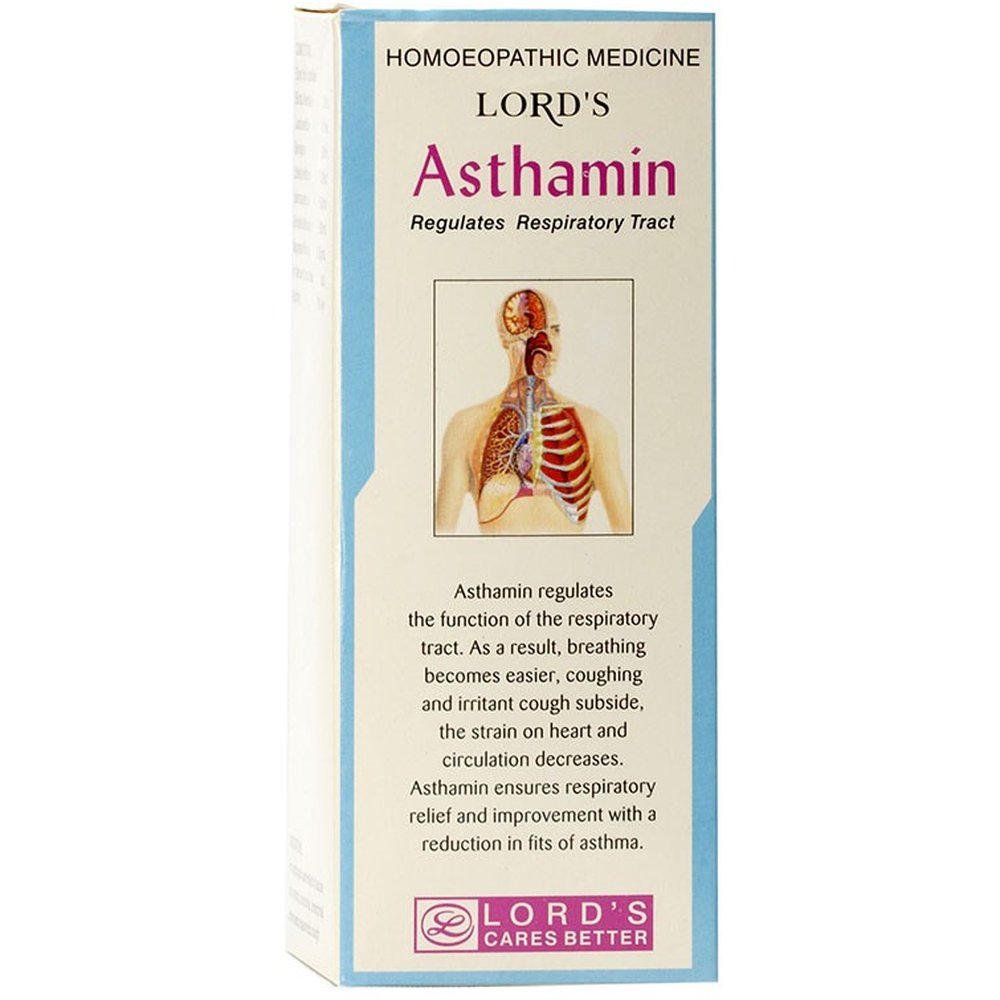 Lords Asthamin Syrup (180ml)