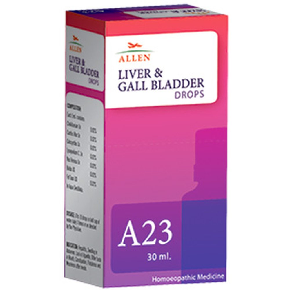 Allen A23 Liver and Gall Bladder Drops (30ml)