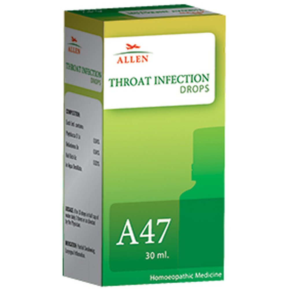 Allen A47 Throat Infection Drops (30ml)