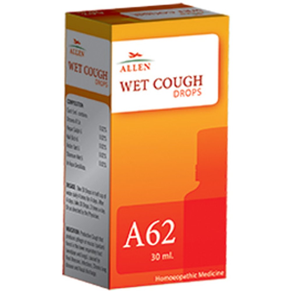 Allen A62 Wet Cough Drops (30ml)