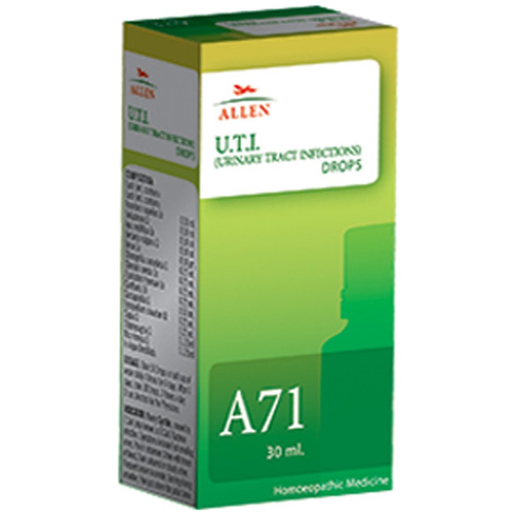 Allen A71 Urinary Tract Infections (UTI) Drops (30ml)