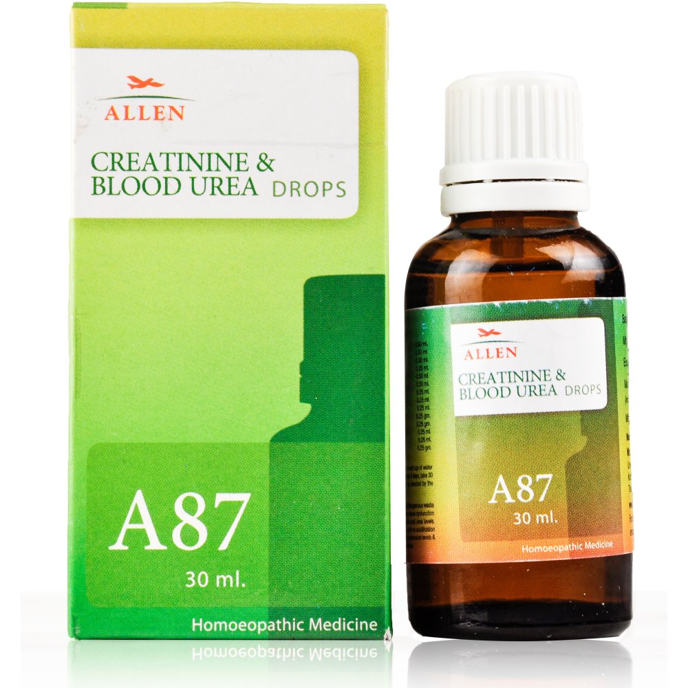 Allen A87 Creatinine and Blood Urea Drops (30ml)