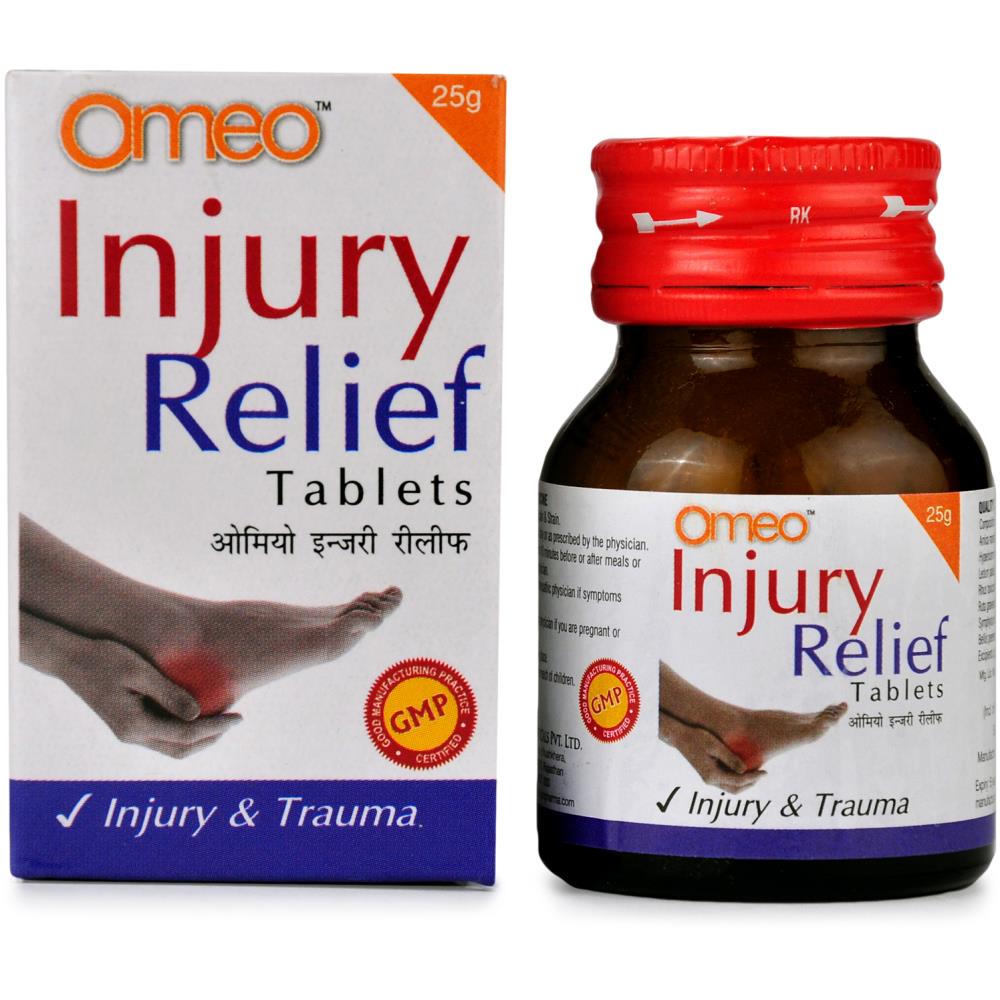B Jain Omeo Injury Relief Tablets (25g)