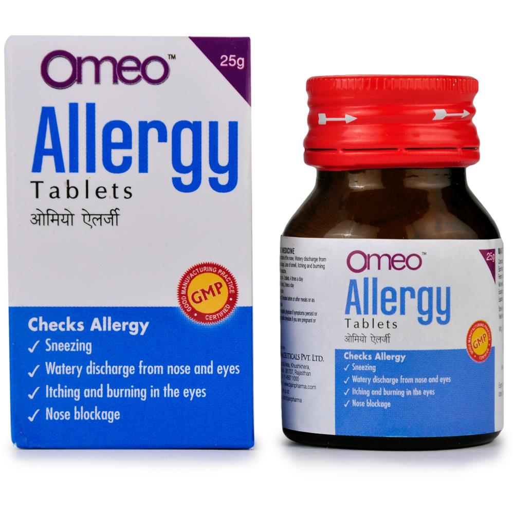 B Jain Omeo Allergy Tablets (25g)