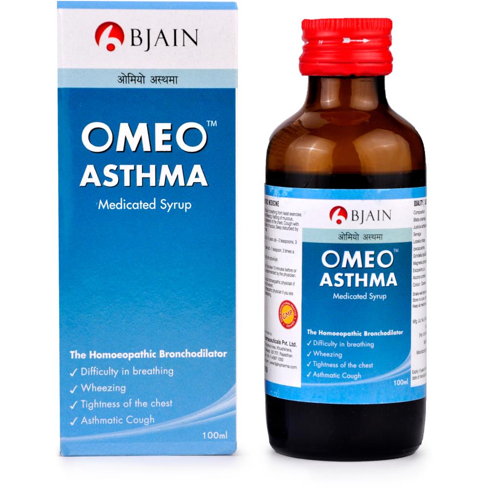 B Jain Omeo Asthma Syrup (100ml)