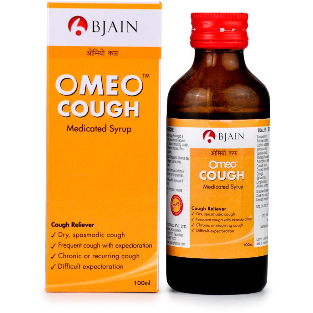 B Jain Omeo Cough Syrup (100ml)