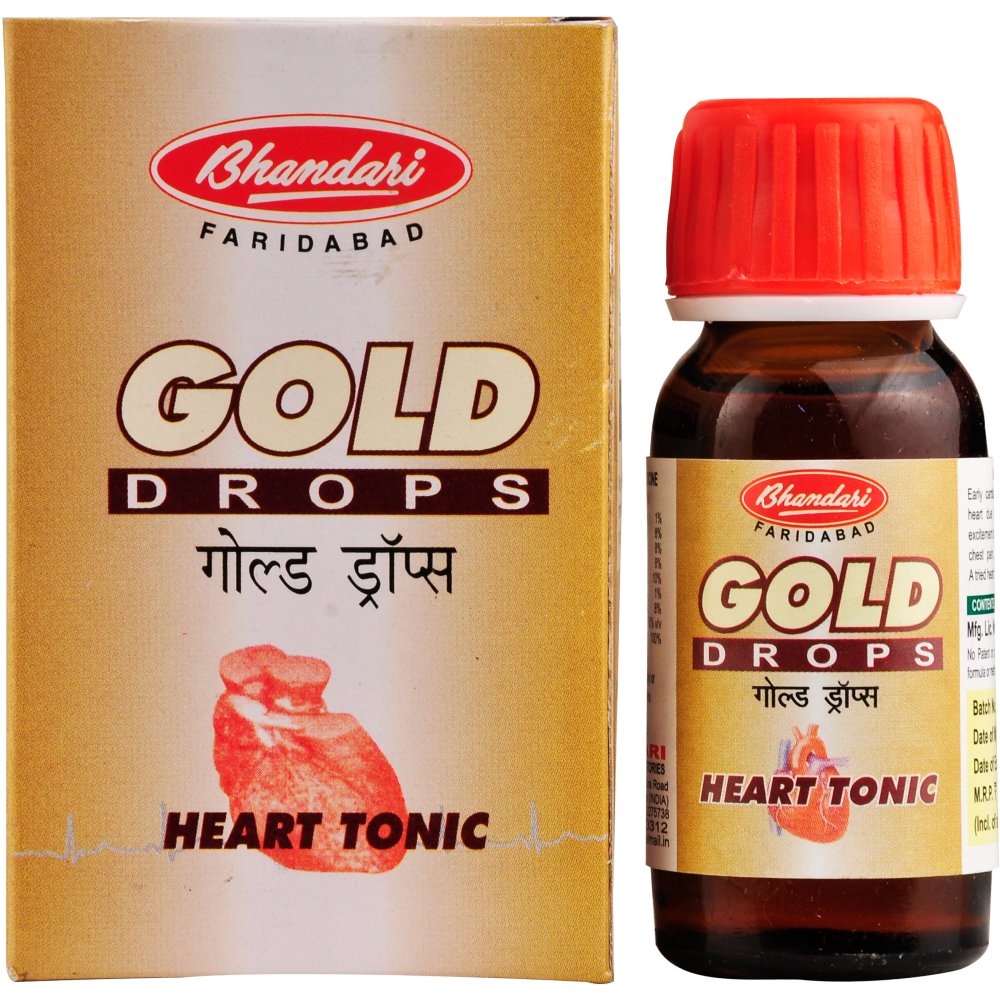 Bhandari Gold Drops (Heart Tonic) (30ml)