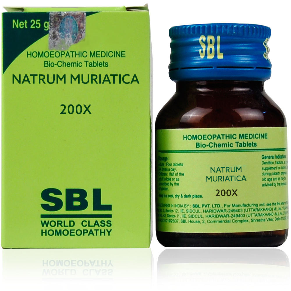 SBL Natrum Muriaticum 200X (25g)